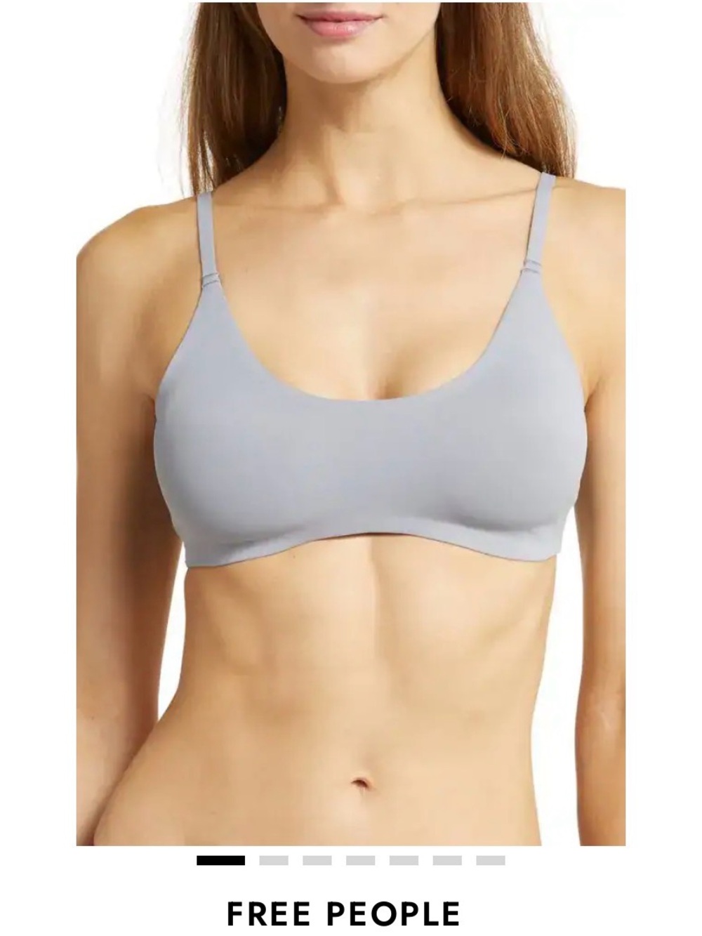 Free People Seamless Purple Bralette